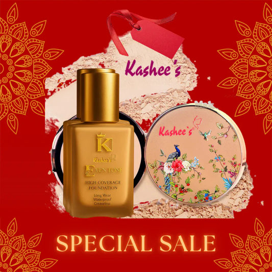 Kashee's™  Deal Foundation + Compact Powder For All Skin Type