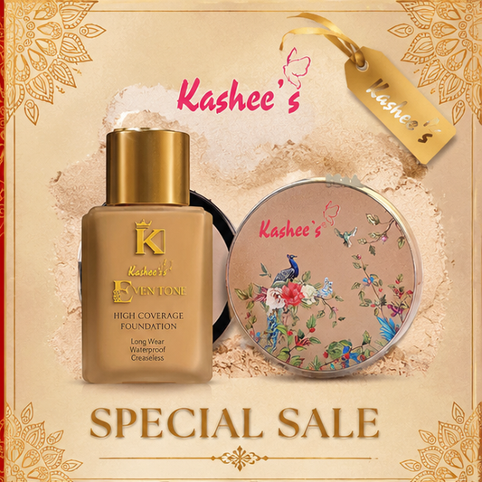 Kashee's™  Deal Foundation + Compact Powder For All Skin Type