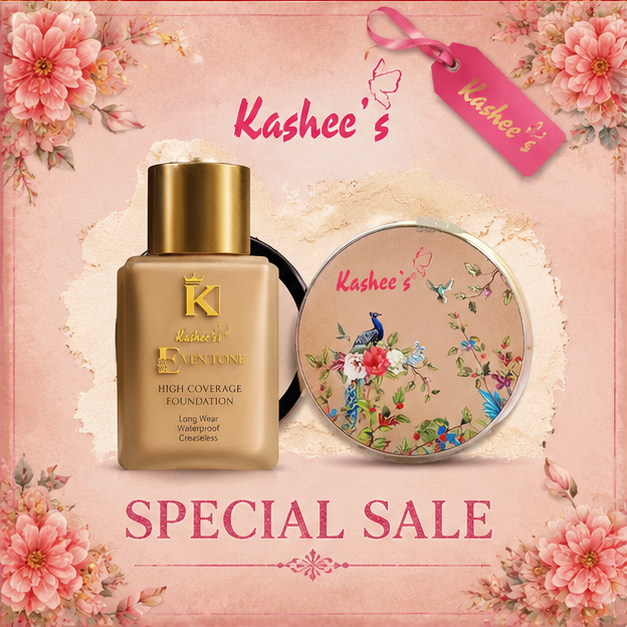 Kashee's™  Deal Foundation + Compact Powder For All Skin Type